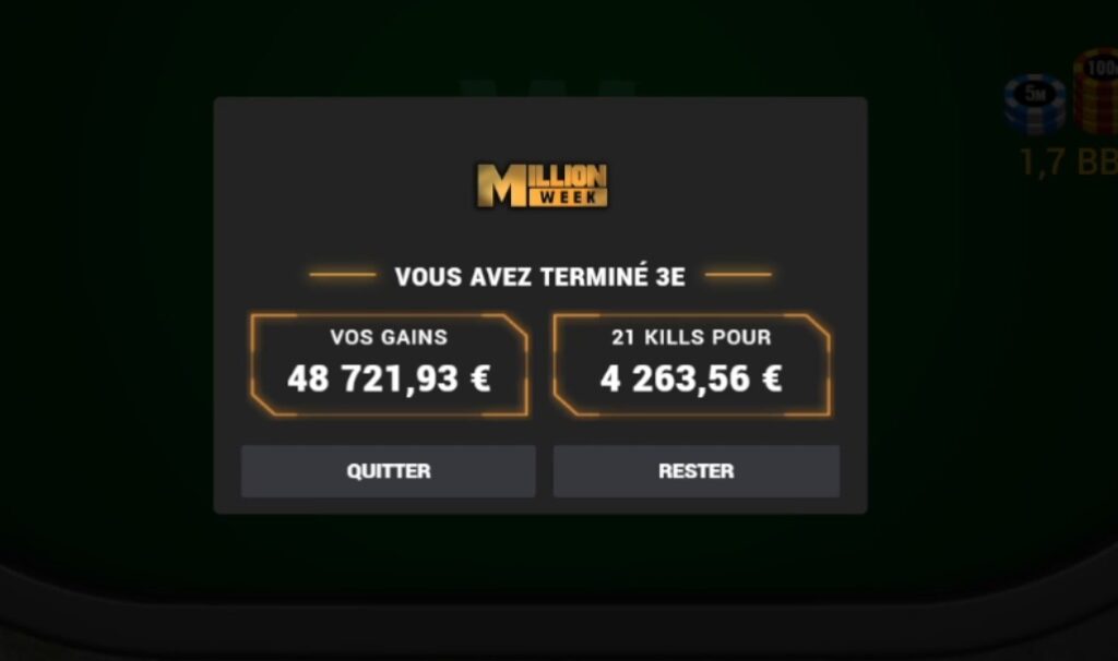 Million Week - Podium Loic - Fevrier 2024